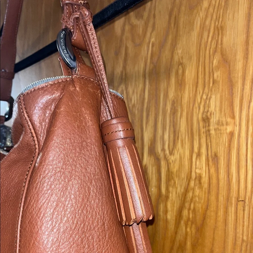 TOSCA BLU Tan Leather Tote
